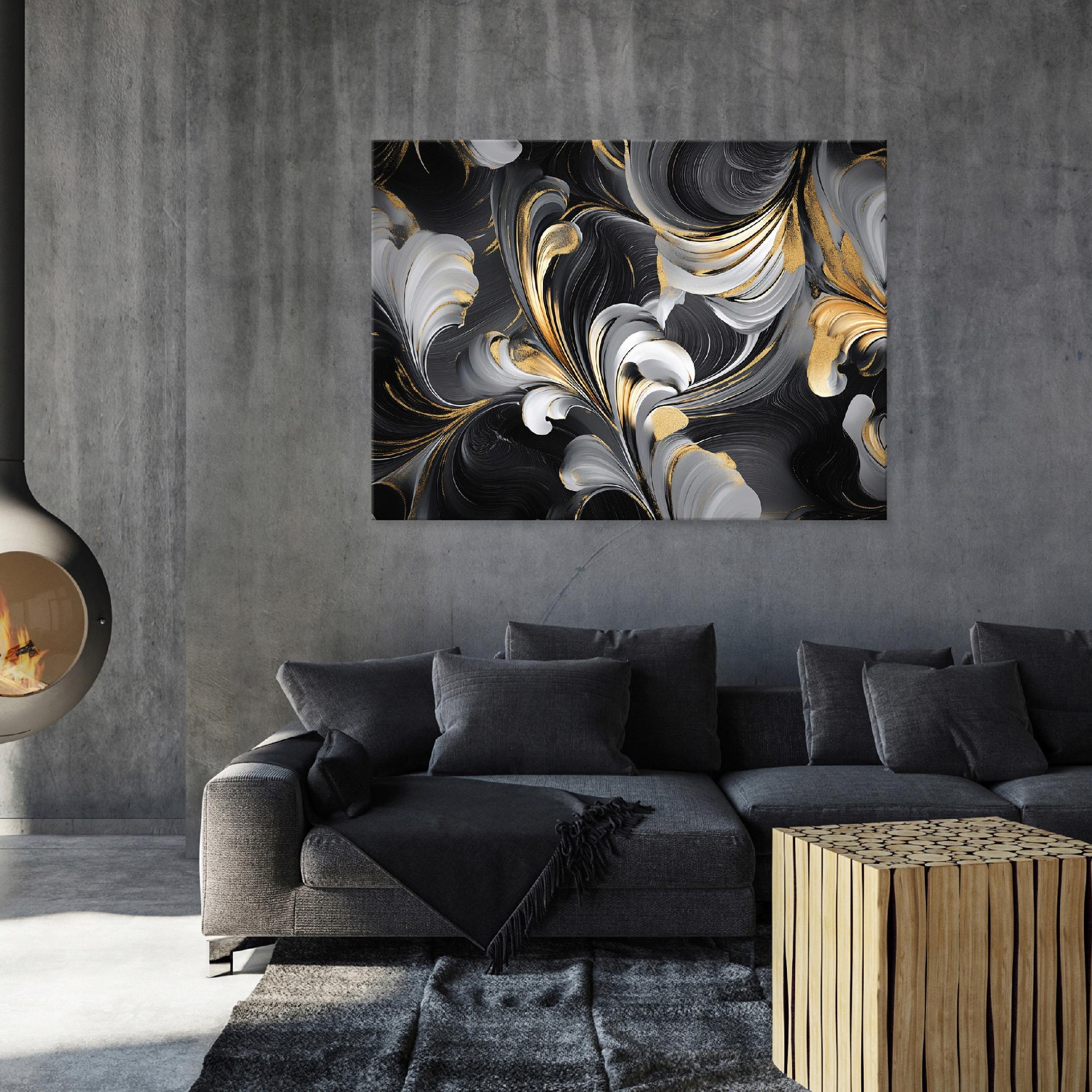 Canvas painting wall abstract glamour for bedroom living room kitchen 40x30