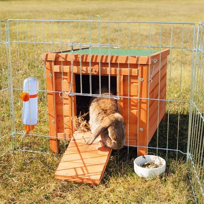 Trixie Natura Smådjurshus med Lucka
