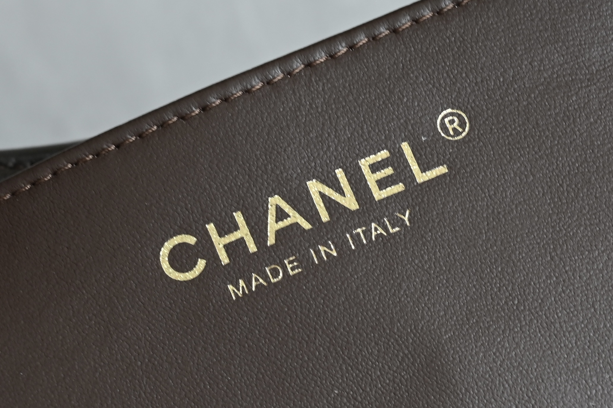 26C Hobo Shoulder Bag in Dark Brown Quilted Suede Calfskin with Light Gold-Tone Hardware - Mocuir