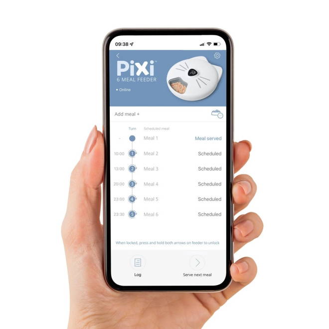 Catit PIXI Smart Fôrautomat 6 måltider