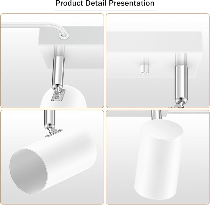 SPOTLUMINARA 4 Light Track Lighting Kit