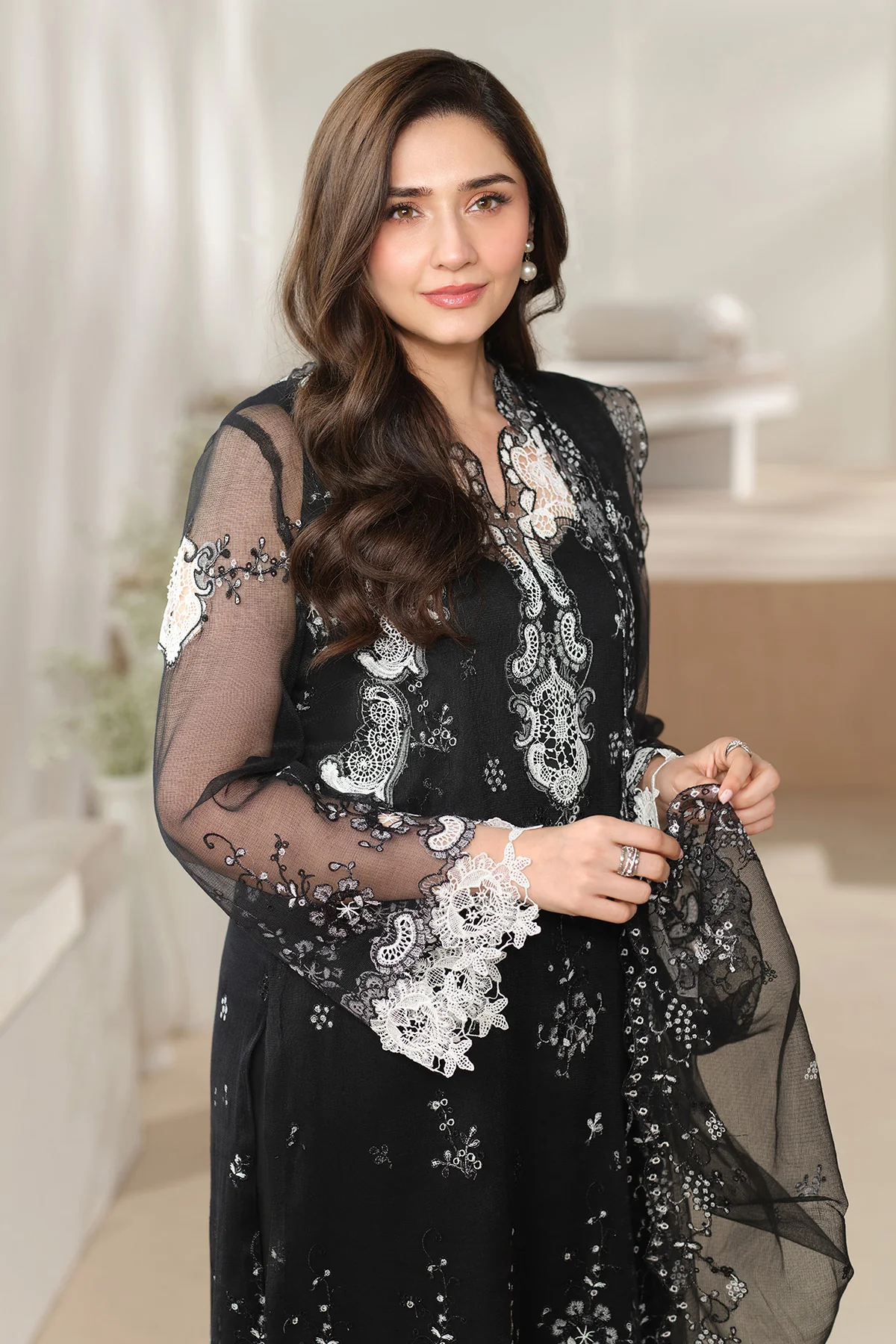 CHERRY NET | EMBROIDERED