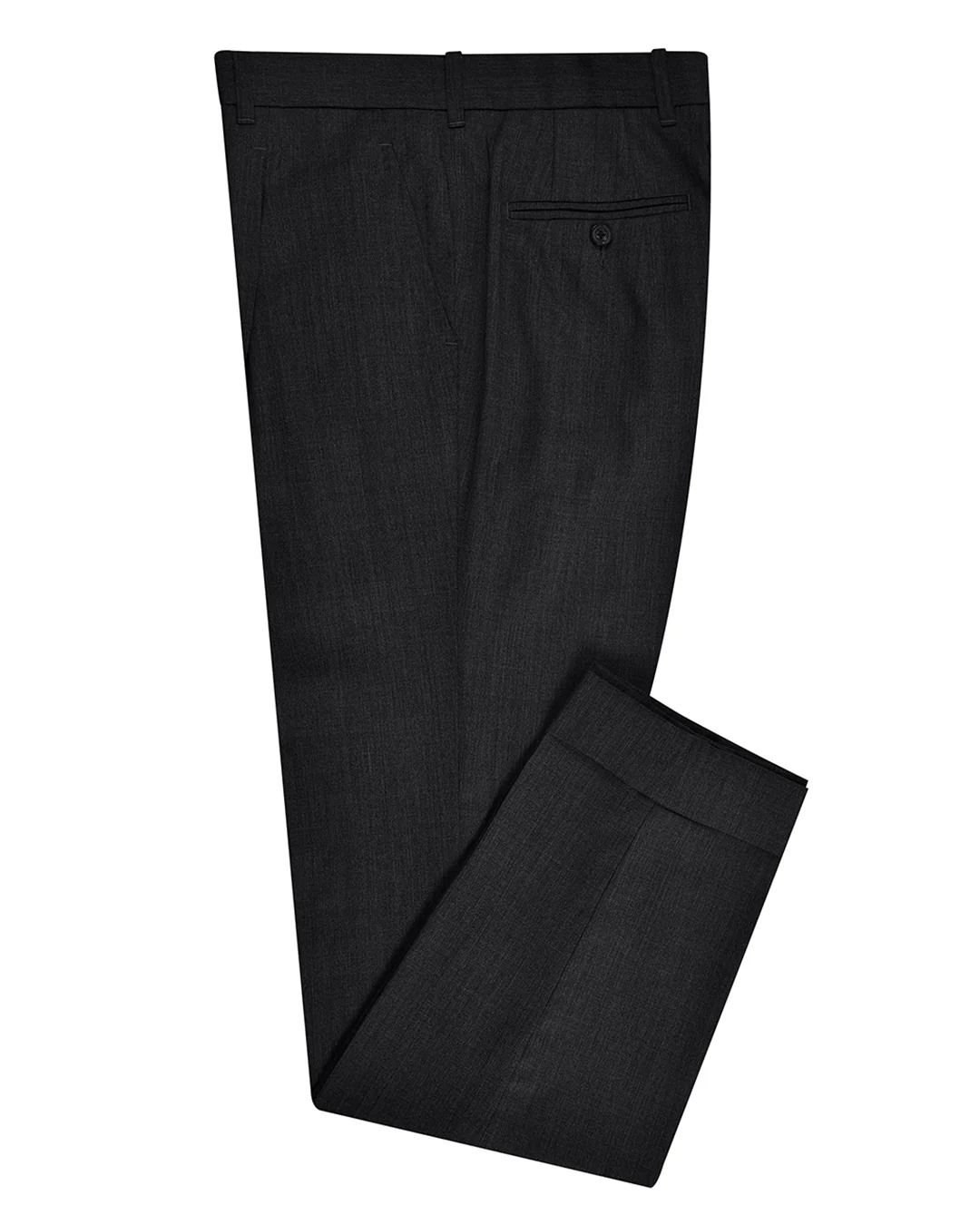 Wool Dark Grey Dress Pant