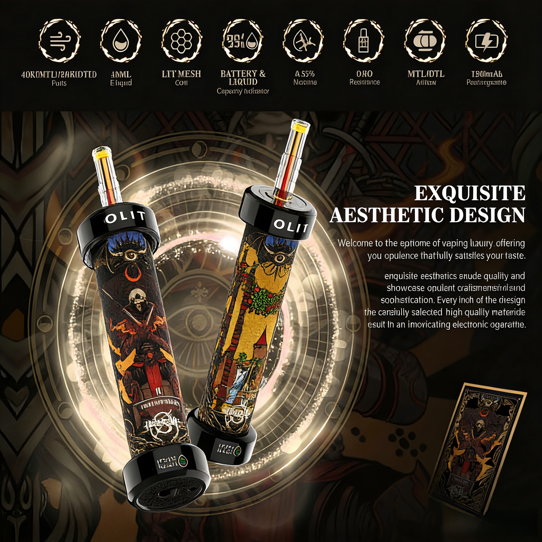 Olit Hookalit 40000 Disposable Vape 40ml