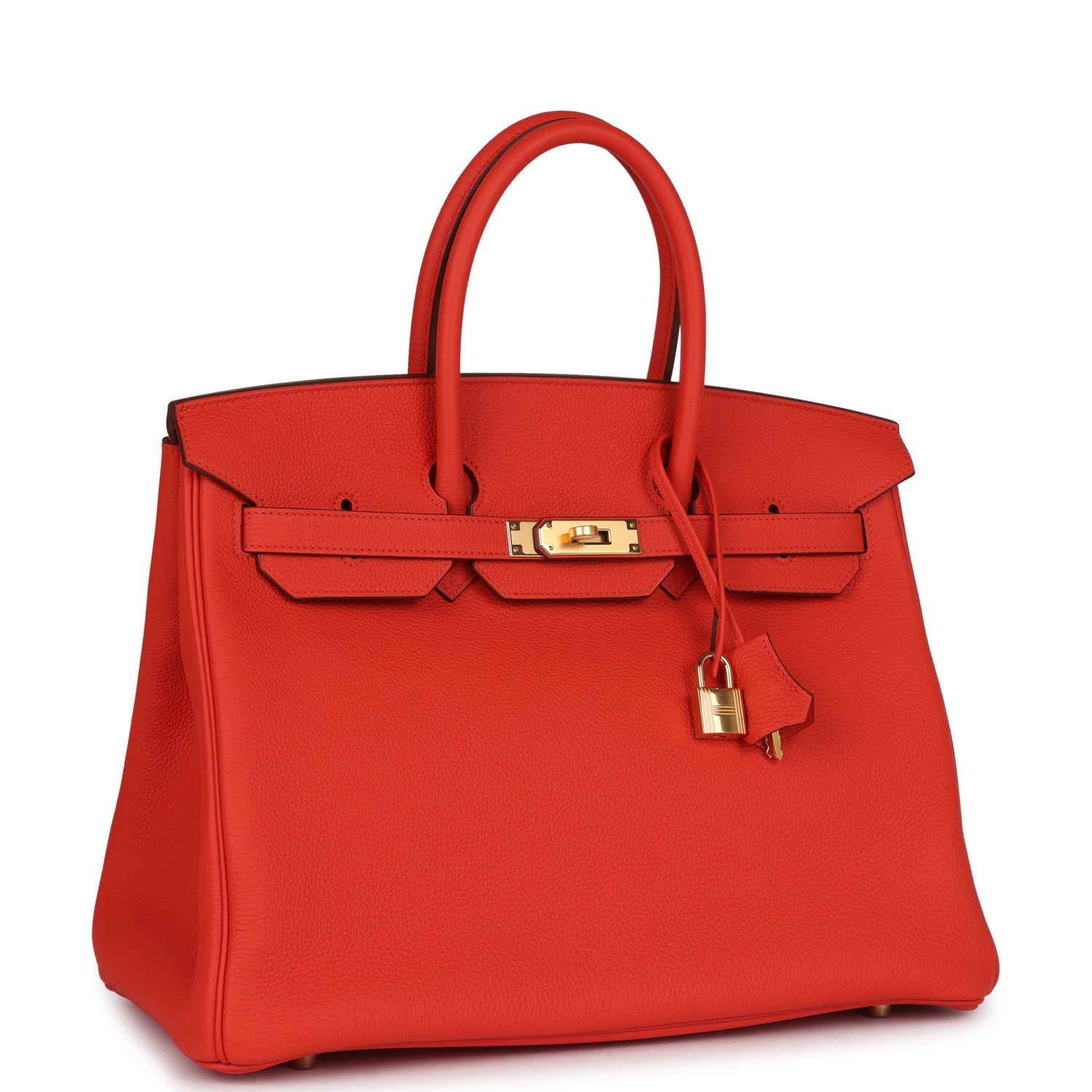 Birkin 35 Capucine Togo Gold Hardware