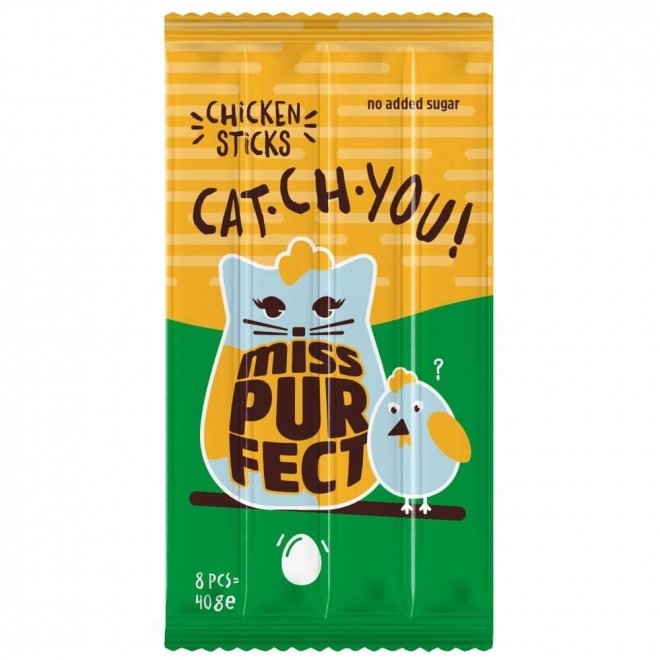 Miss Purfect Cat Sticks Kylling 40g