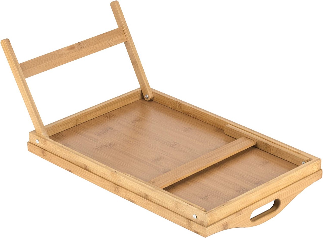 Bamboo foot tray breakfast tray fruit folding bed rectangular Japanese teahouse hotel tray