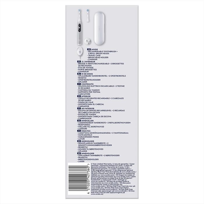 ORAL-B - Spazzolino elettrico ricaricabile IO 6S-Grigio