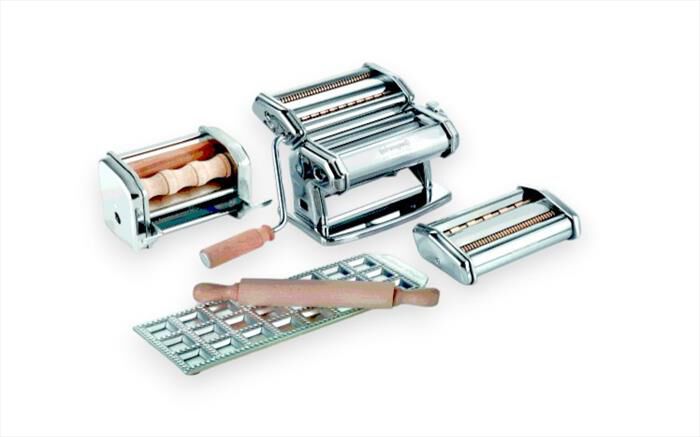 IMPERIA - LA FABBRICA DELLA PASTA-Silver/Legno