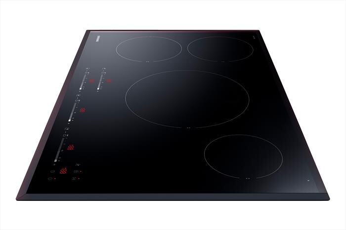 SAMSUNG - Piano elettrico induzione NZ84F7NB6AB/ET 80 cm-Vetro Ceramica Nero