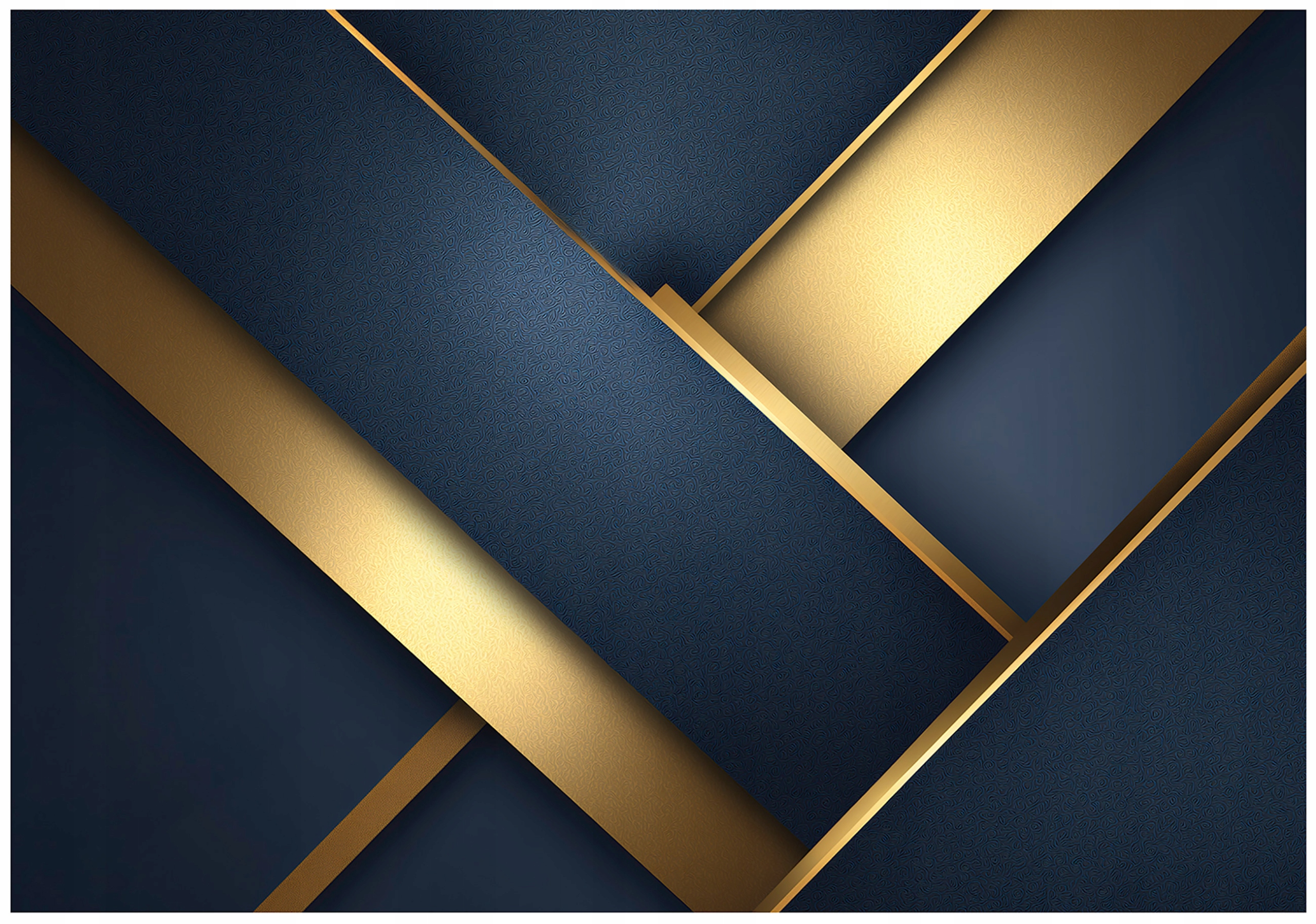 Abstract gold lines wall mural for the bedroom or living room, non-woven wallpaper