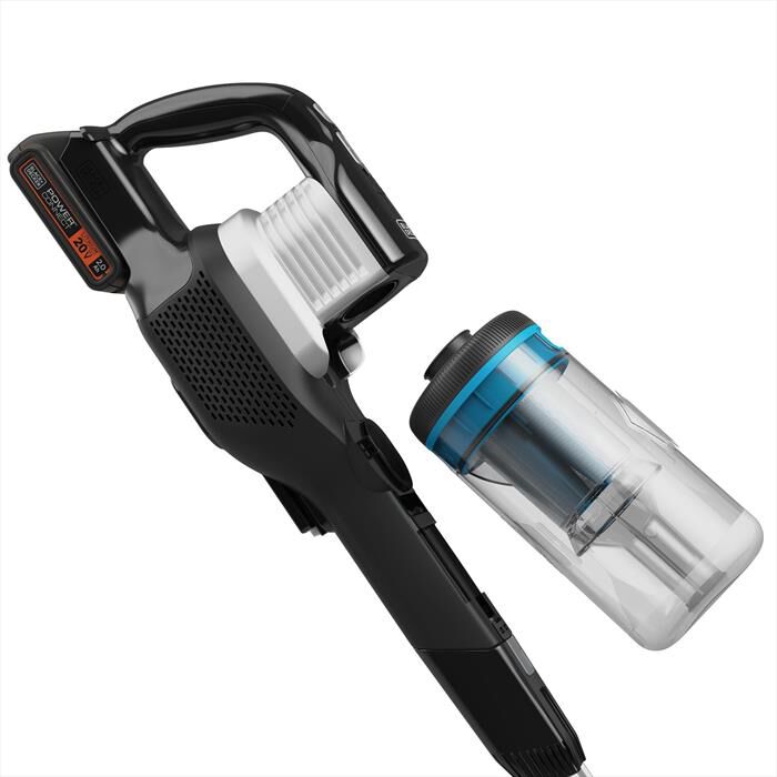 BLACK & DECKER - Scopa elettrica BHFEB520D1-TITANIUM/BLU