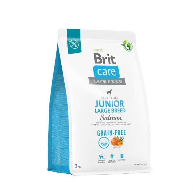 Brit Care Dog  Junior Large Breed Grain free Salmon
