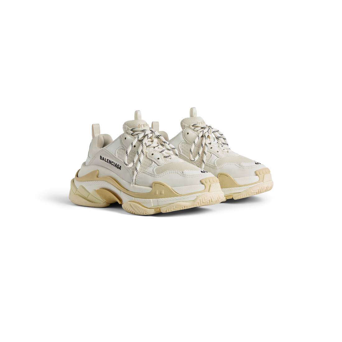 Womens Triple S Sneaker in White
