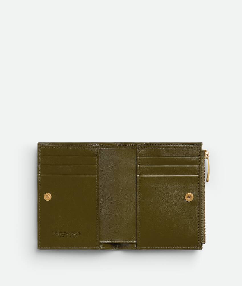 Intrecciato Small Bi-Fold Wallet