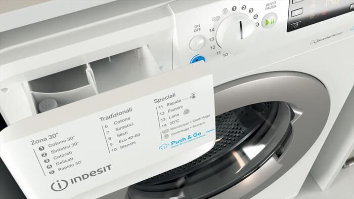 INDESIT - Lavatrice INNEX BWSE 7125X SV IT 7 Kg Classe B-Bianco