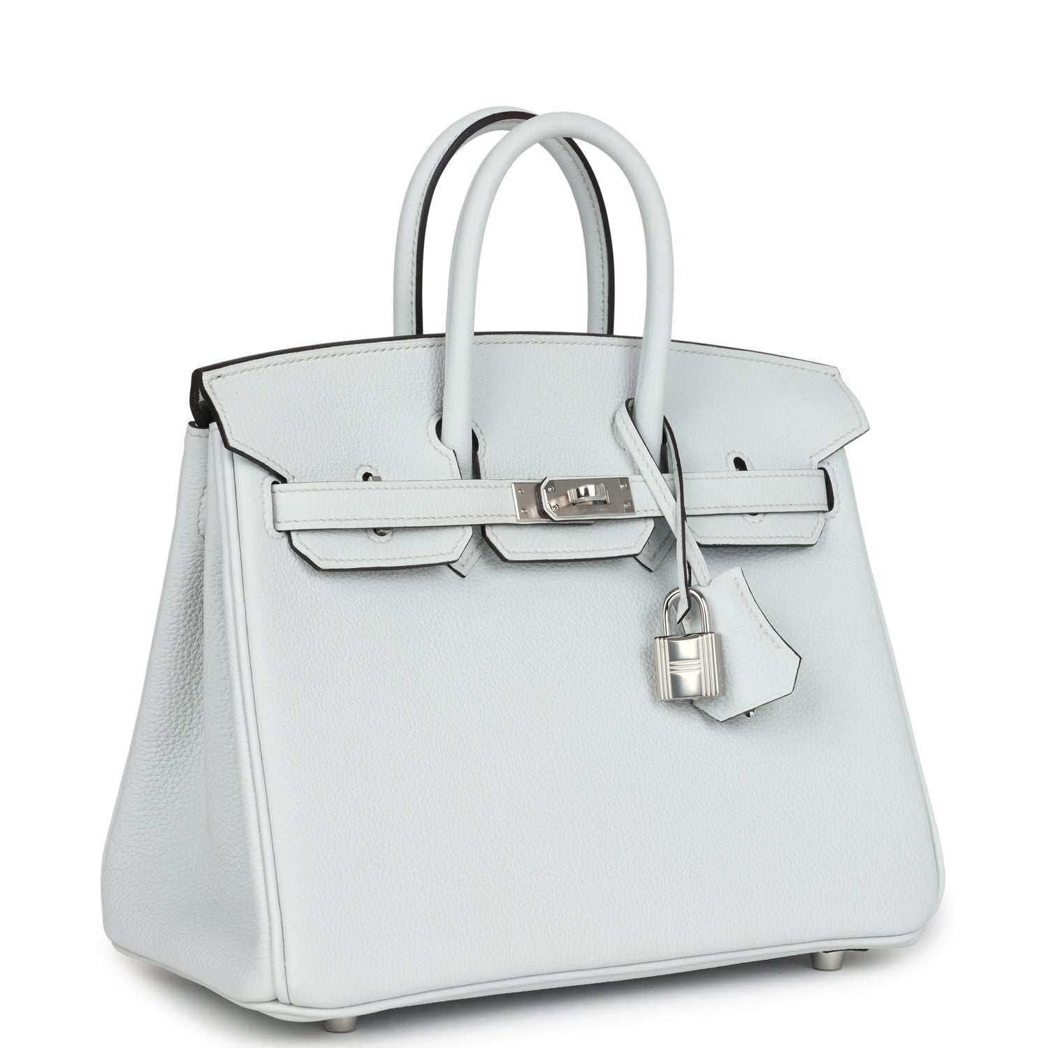 Birkin 25 Gris Platine Togo Palladium Hardware