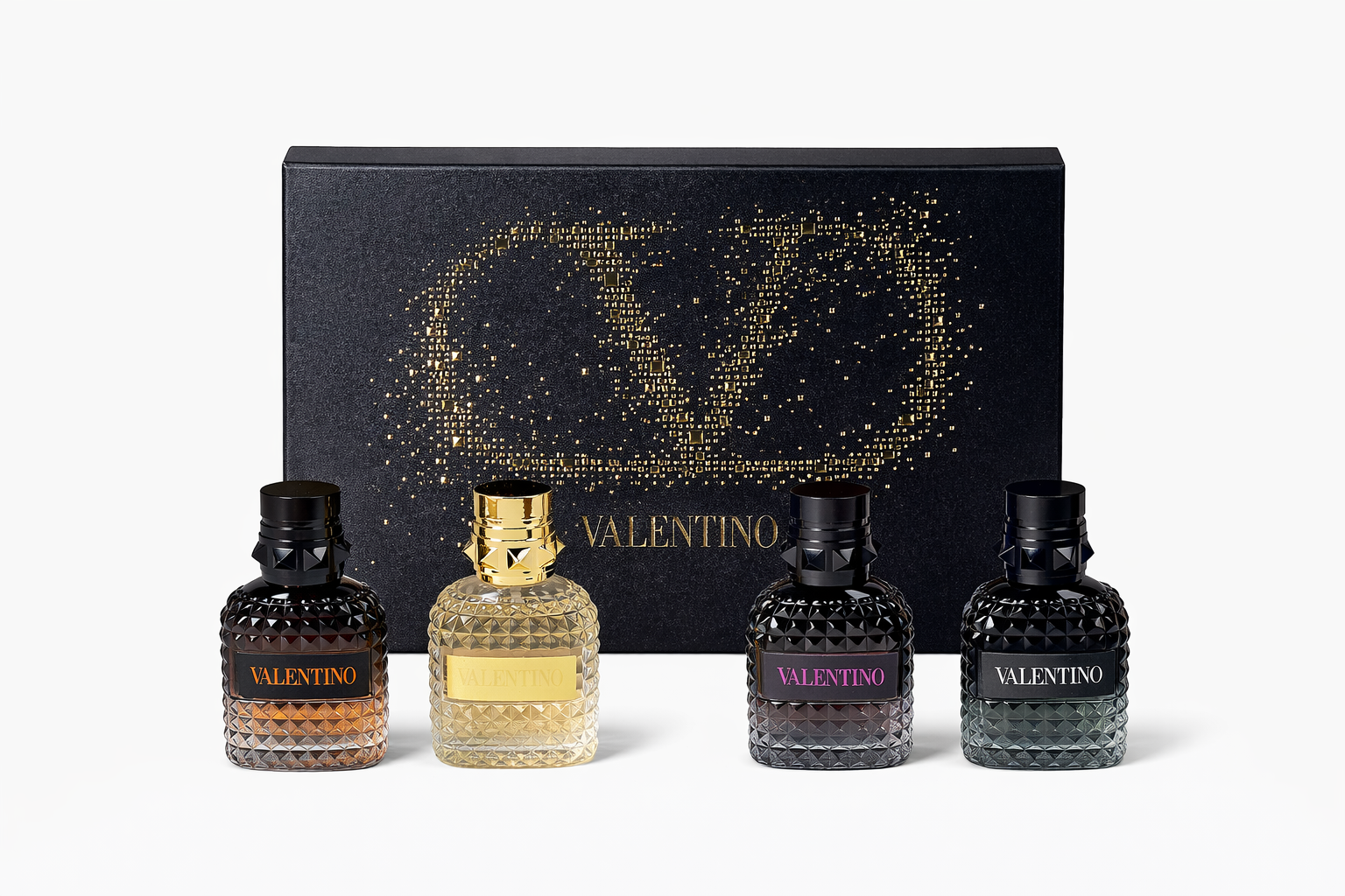 D112：Valentino Uomo Born in Roma 4-Piece 30ml Fragrance Gift Set (4×30ml)