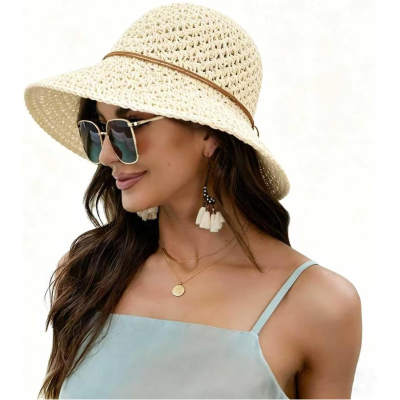 Women Wide Brim Sun Hat