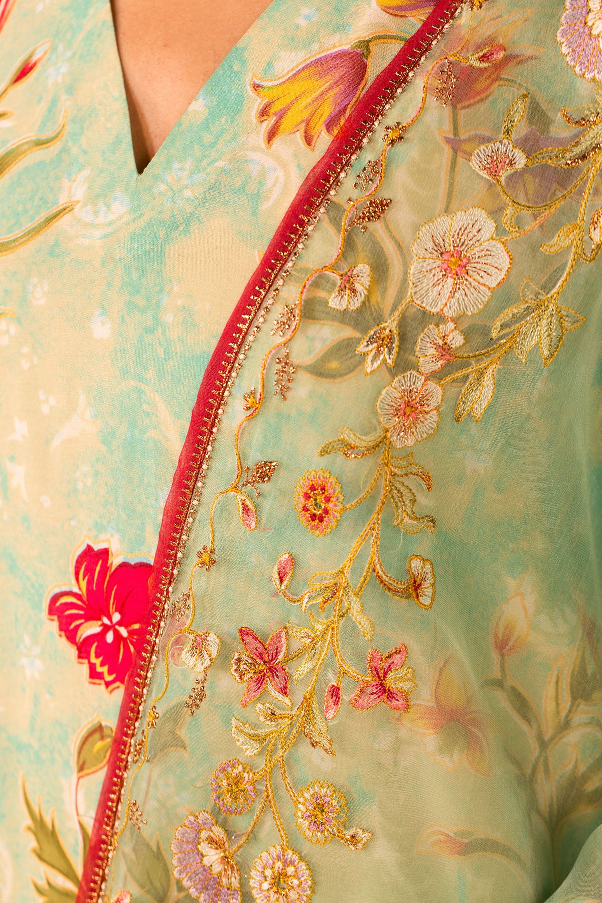 KHADI SILK | EMBROIDERED