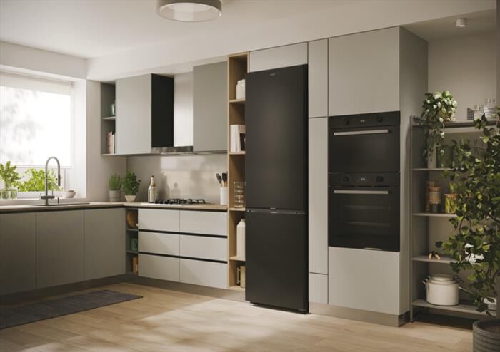 CANDY - Frigorifero combinato CNCQ2T620EB Classe E 409 lt-Black