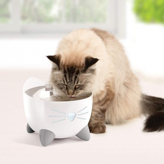 Catit PIXI Smart Fountain drikkefontene, 2,5 liter