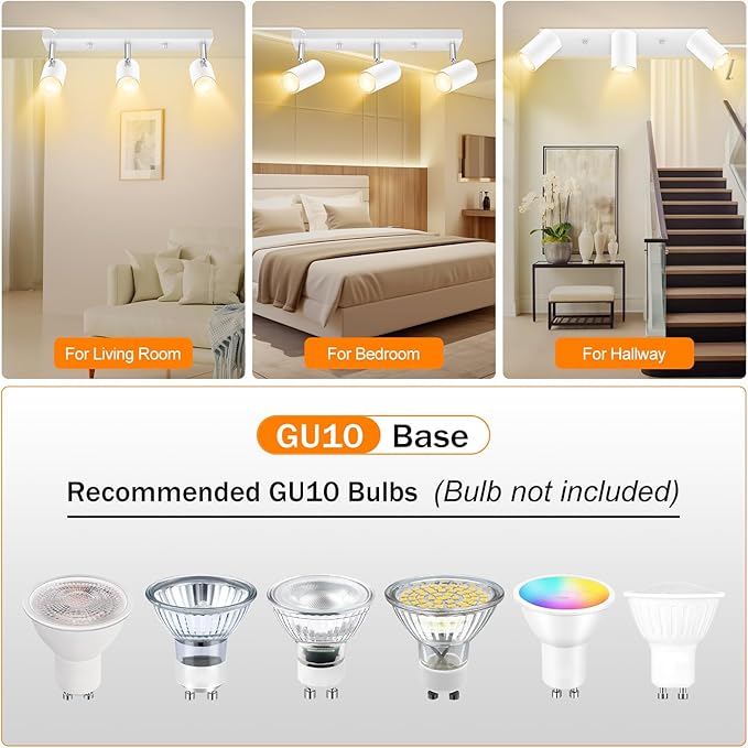 SPOTLUMINARA 2 Light Track Lighting Kit