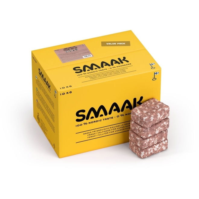 SMAAK Raw Complete Adult kylling, svin & laks