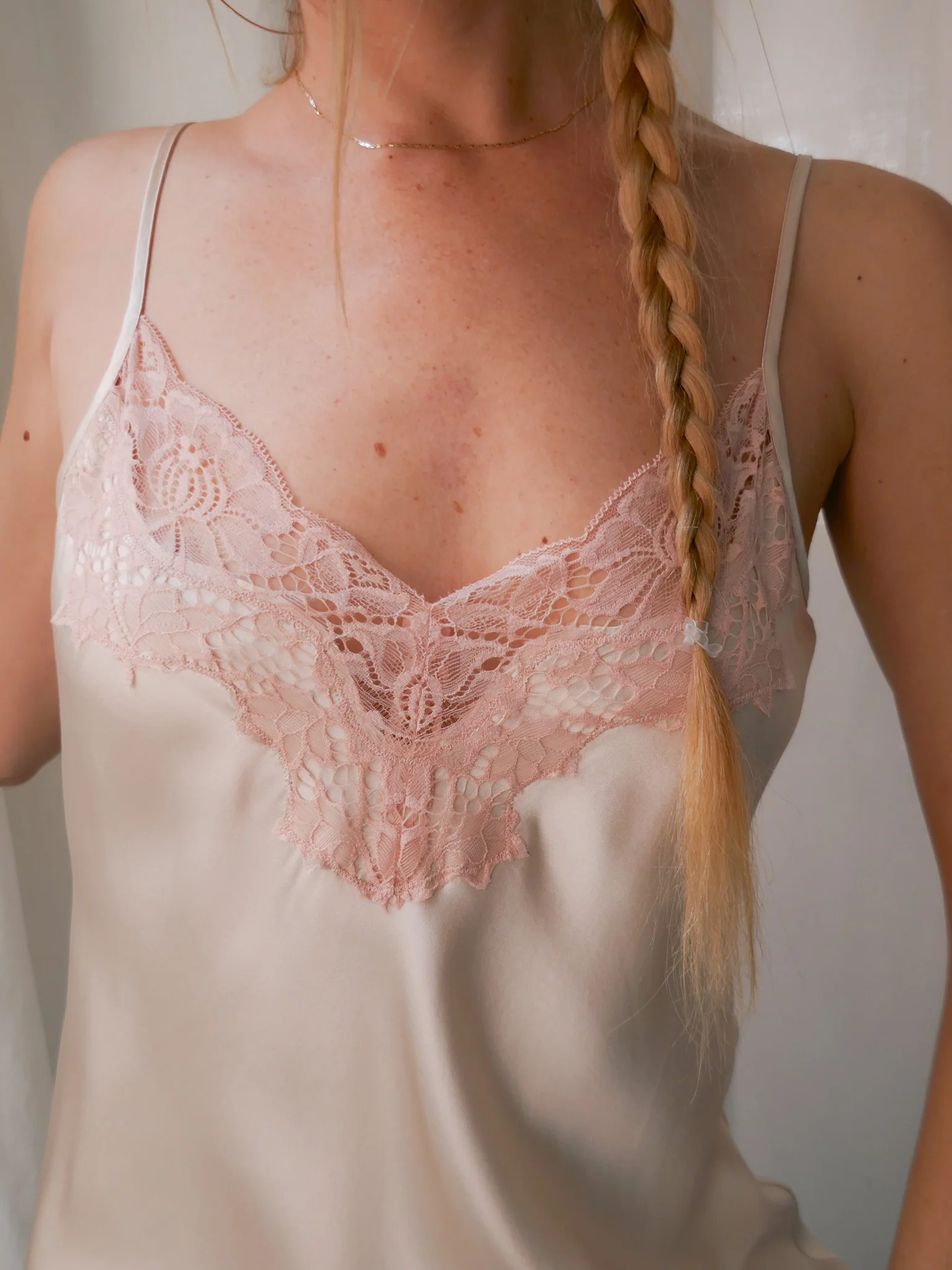 Ginia Silk Lace Chemise