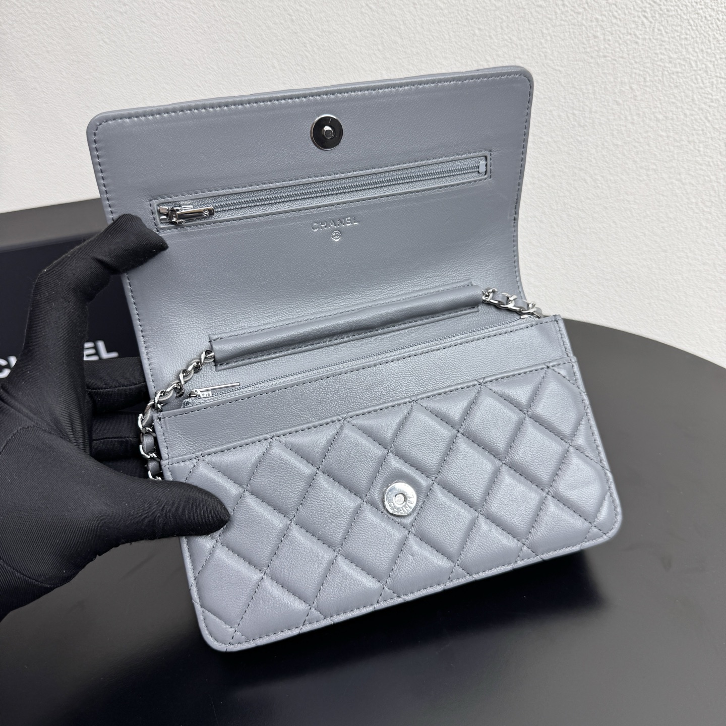 Classic Wallet on Chain（Classic Grey） - Mocuir