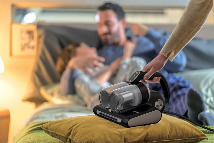 HOOVER - Aspirapolvere senza filo HMC520UV 011-Nero, Metallico
