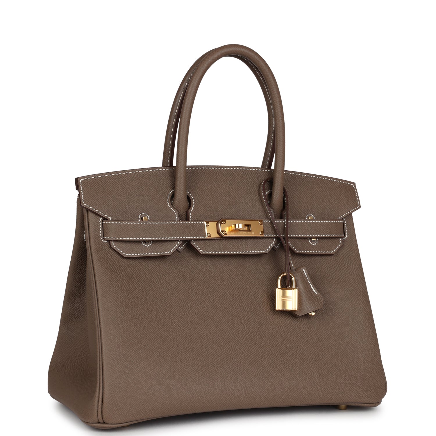Birkin 30 Etoupe Epsom Gold Hardware