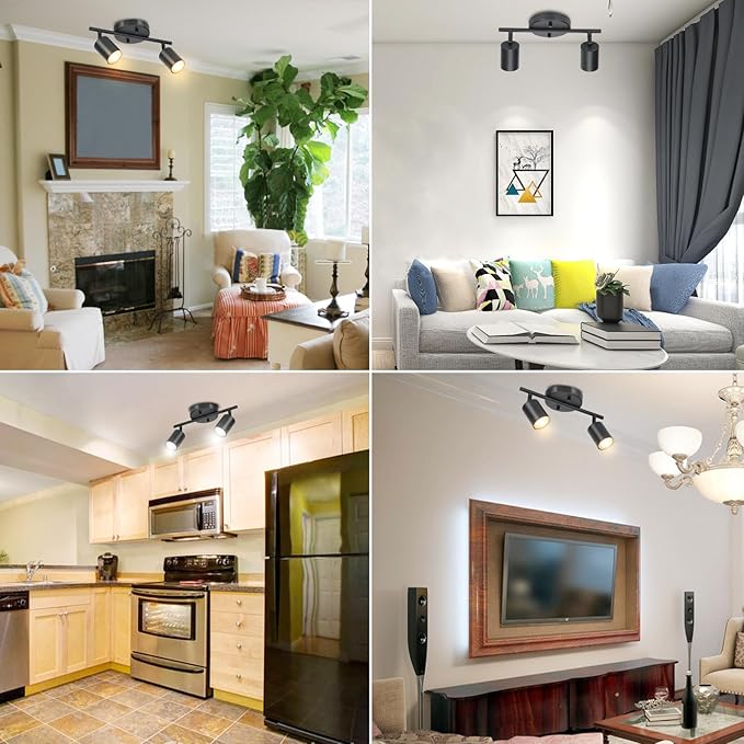 SPOTLUMINARA LED 2 Light Track Lighting Kit