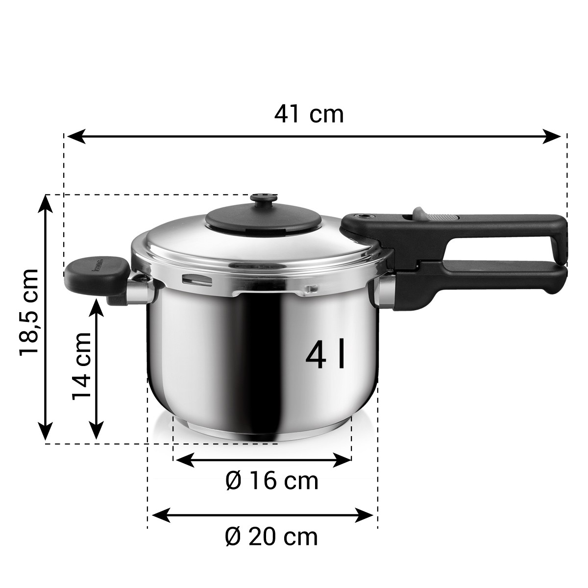 Tlakový hrnec GrandCHEF 4,0 l