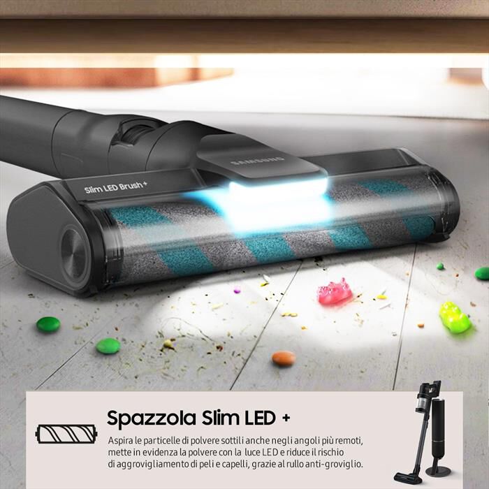 SAMSUNG - Scopa elettrica VS90F40DEK/WA-Satin black