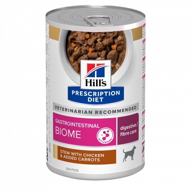 Hill's Prescription Diet Canine Adult Gastrointestinal Biome Chicken & Vegetables Stew 156 g