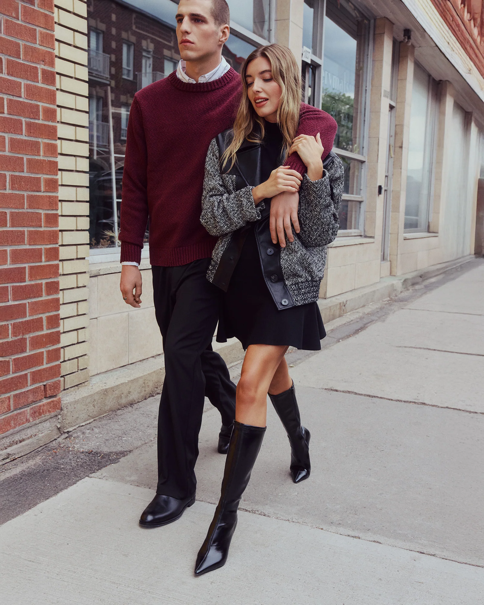 MERCEDES COAT BLACK MULTI