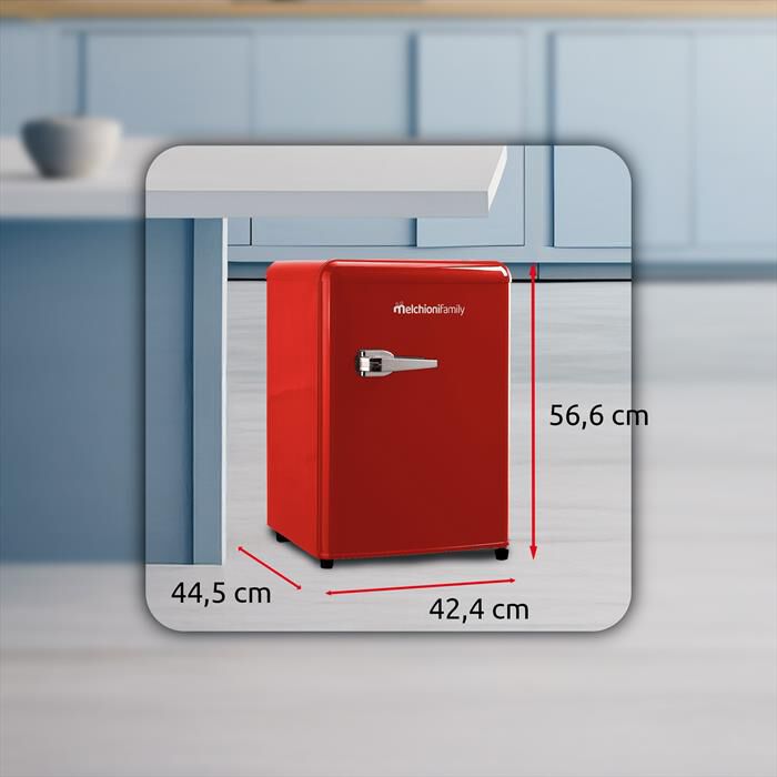 MELCHIONI FAMILY - SIBERIA 45 - ROSSO-Rosso / Metallo