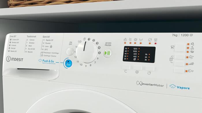 INDESIT - Lavatrice INNEX BWSA 7125X WV IT 7 Kg Classe B-Bianco