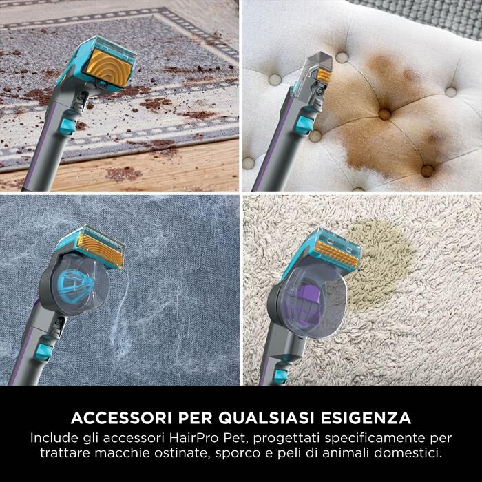 SHARK - SMACCHIATORE PORTATILE STAINSTRIKER HAIRPRO PET-Grigio