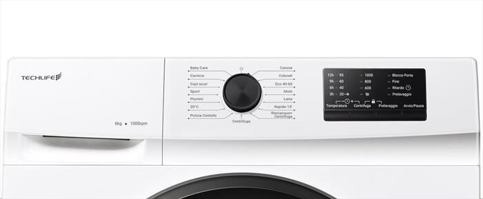 TECHLIFE - Lavatrice TFWM0610E 6 Kg Classe E