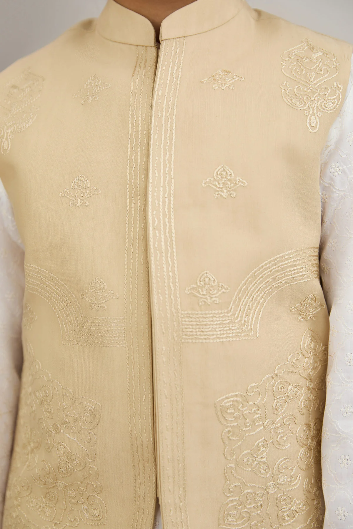 Boys Embroidered Waistcoat - SBWC800225