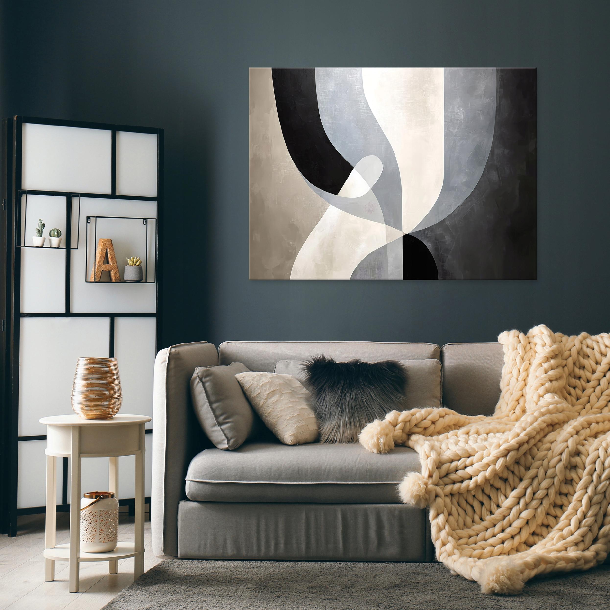 Abstract modern painting for the bedroom, living room, or kitchen on canvas, 40x30