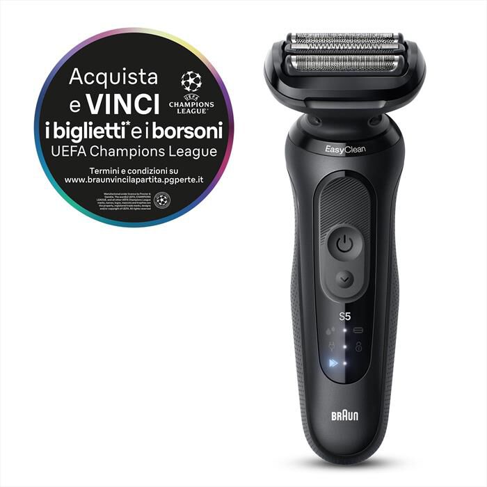 BRAUN - Rasoio SERIES 5 52-N7200CC-NERO
