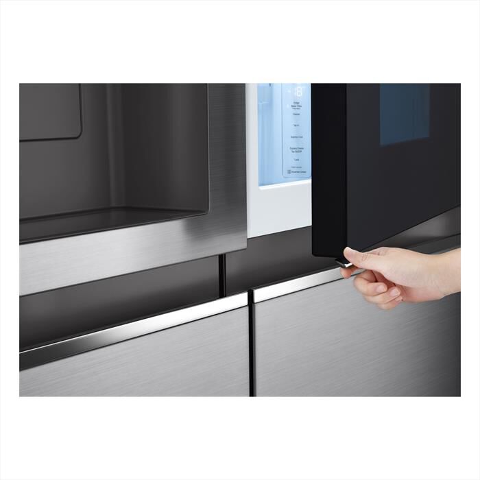 LG - Frigorifero side by side GSXV80PZLE Classe E 635 l-Inox