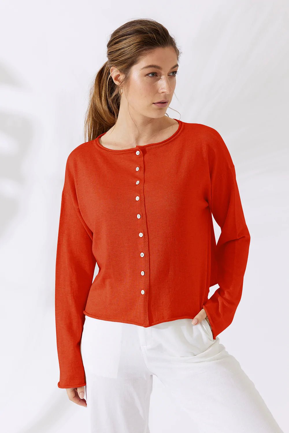 ‌Luxe Cloud Reversible Cardi