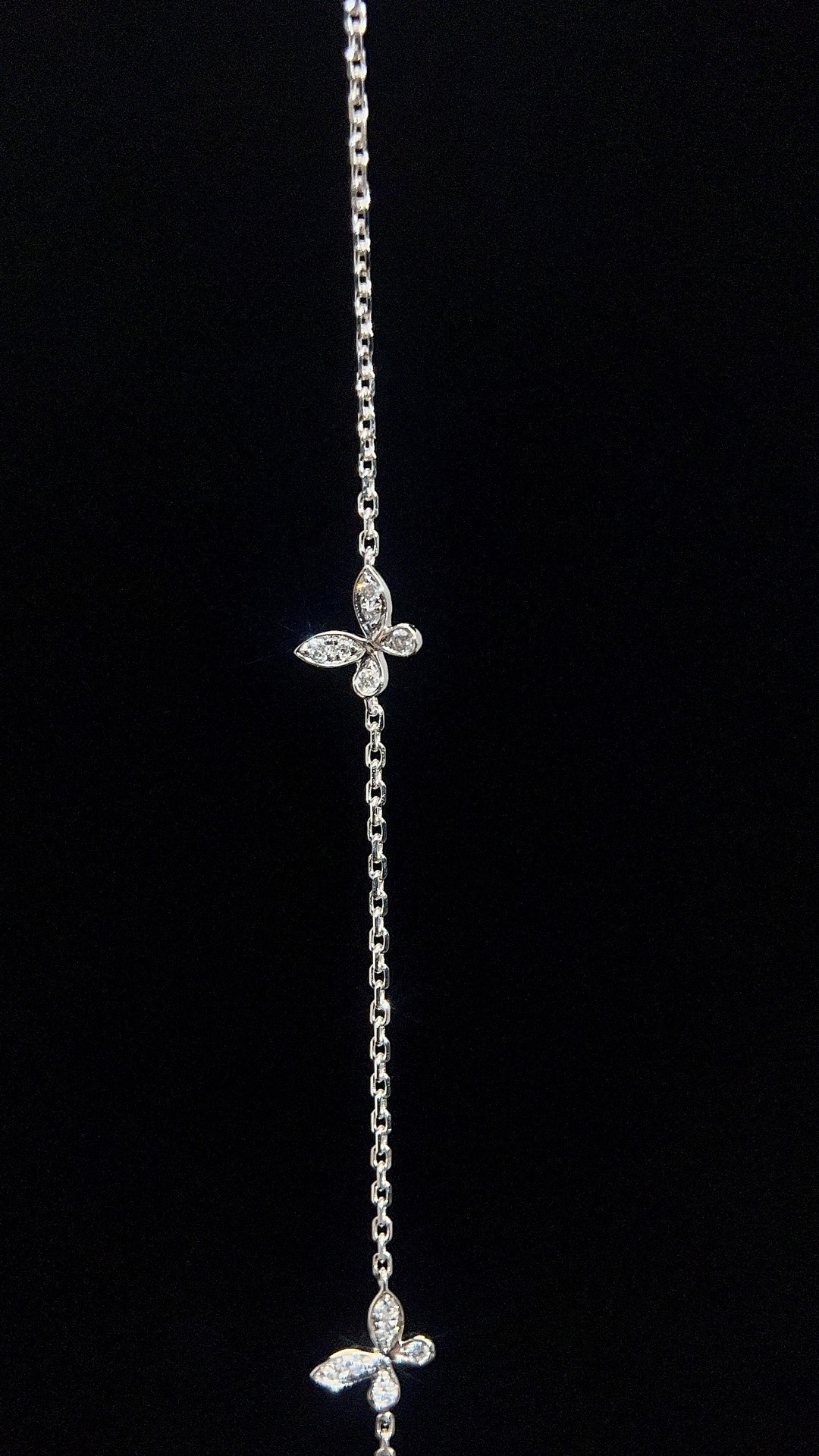 Butterfly Pave Diamond Bracelet