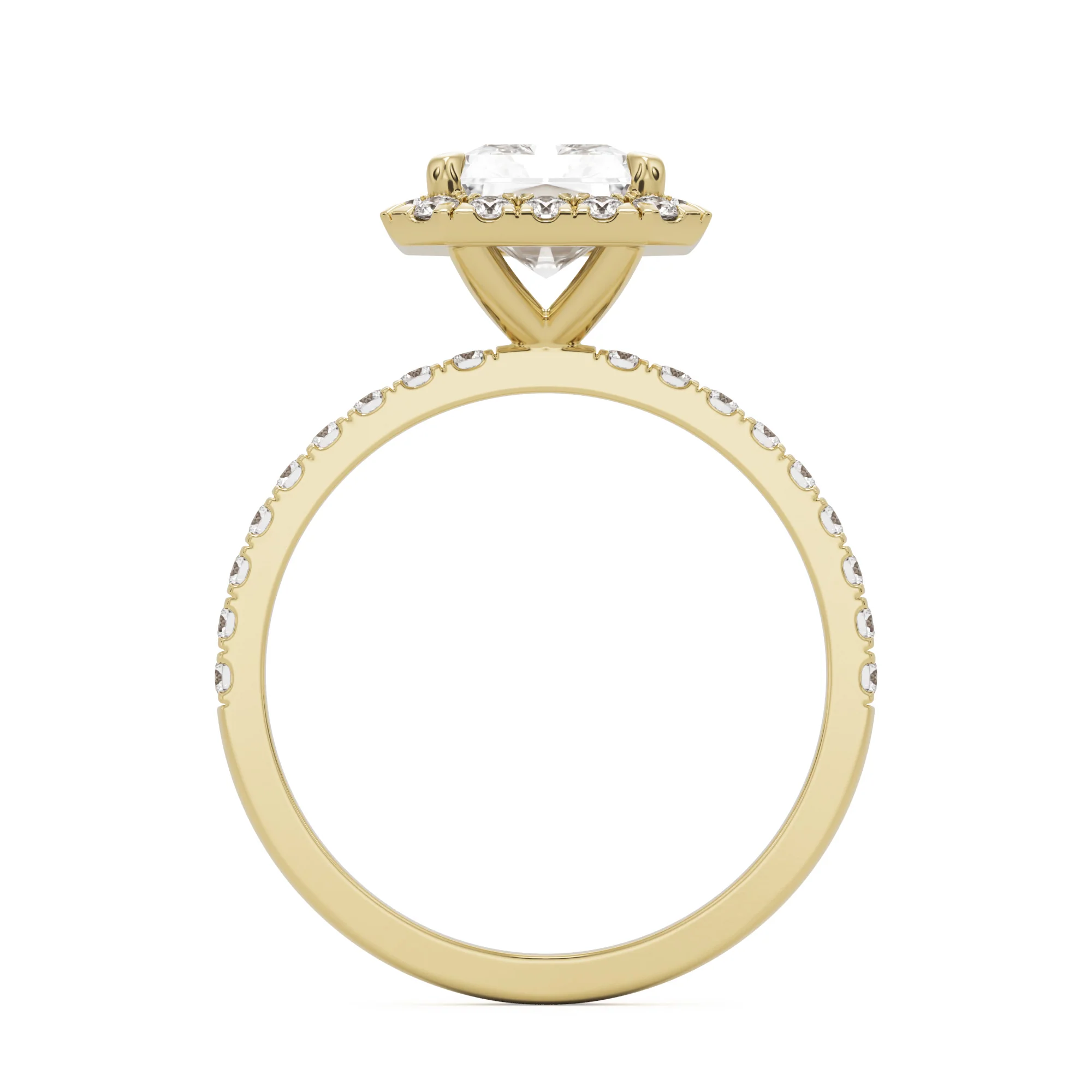 The Radiant Halo Pavé