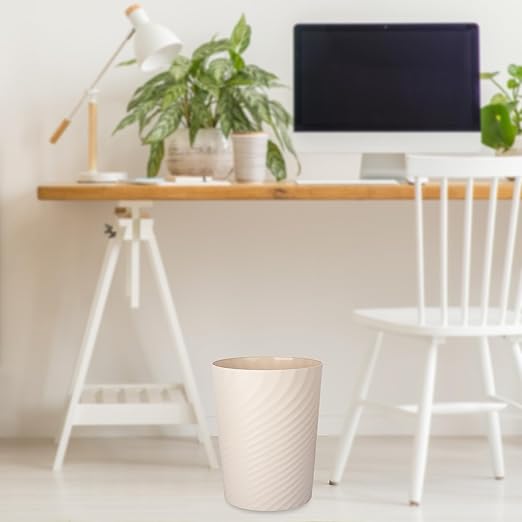 SMARTTOSS Plastic Small Trash Can Wastebasket