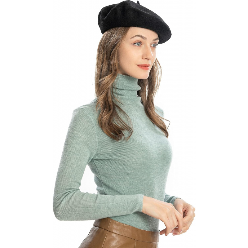 Wool French Beret Hat